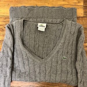 Lacoste V-Neck Sweater